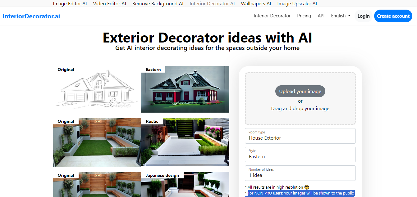 9 Best AI Exterior Home Design Free & Paid Tools - [2024]